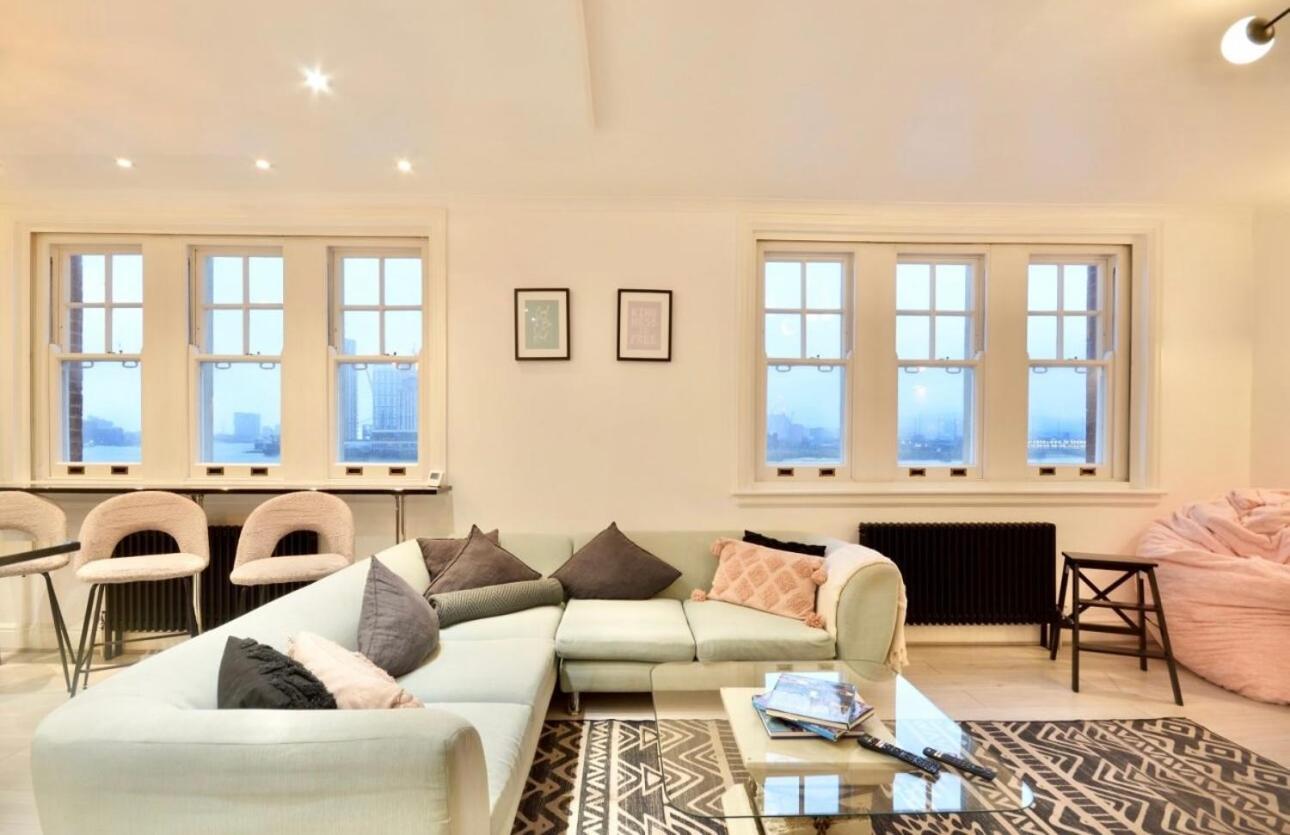 3 X Bedroom Riverside Flat With Hot Tub On Roof Terrace Appartamento